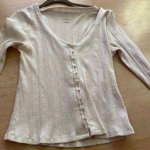 Anthropology long sleeve shirt